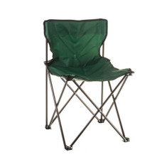 Раскладной стул кресло для рыбалки и пикника ПАУК з чехлом зеленое